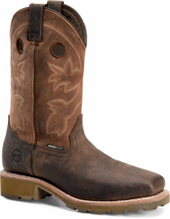 Men's Double H 12" Composite Toe WP Western Work Boot DH5353