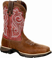 Women's Durango Lady Rebel 10" Composite Toe WP Western Wellington Work Boot DRD0220