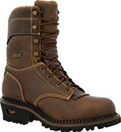 Men's Georgia Boot 9" Composite Toe WP/Insulated Low Heel Logger Work Boot GB00491