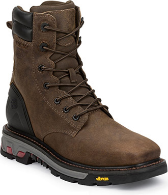 Justin vibram steel toe boots online