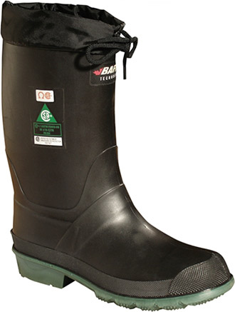 steel toe insulated rubber work boots