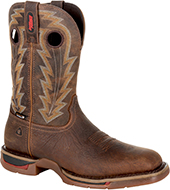 Men's Rocky 12" Composite Toe WP Western Wellington Work Boot RKW0303